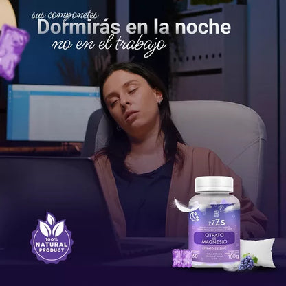 Gummies de Citrato de Magnesio 60 unds | Despierta como nuevo