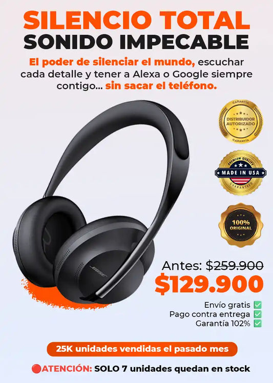 Bose Noise Cancelling Headphones 700