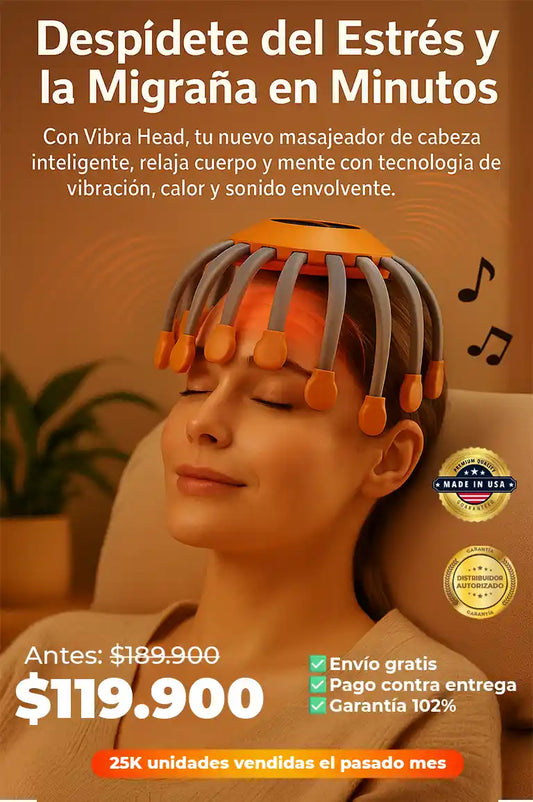 Vibra Head | Relajate y evita la Migraña